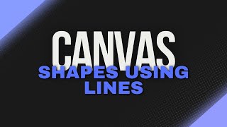 DRAW Amazing Shapes with JUST Lines on Canvas!