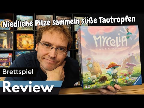 Mycelia – Einfaches Deckbuilding mit Pilzen & Tautropfen - Brettspiel - Review