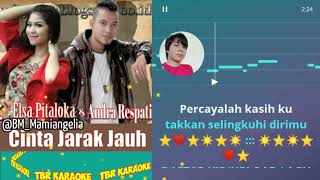 Download lagu Cinta Jarak Jauh - Andra R & Elsa P - Karaoke Smule & Lirik Di Youtube mp3