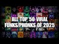 TOP 50 VIRAL PHONK SONGS 2025 Most Dangerous Phonk Drift Bass Boosted Playlist