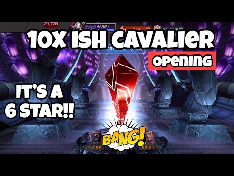 10ish BLACK WIDOW CAVALIERS! IT'S A 6 STAR!