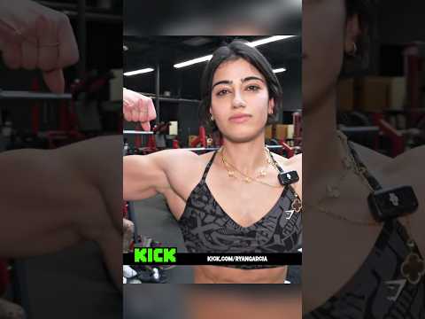 Sara Saffari Was SHOCKED After Seeing Ryan Garcia's Physique #ryangarcia #sarasaffari