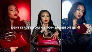 Advanced Creative Handbag Product Shoot Using Gels and Fog | Canon EOS 5D Mark IV | EF 85mm f1.4