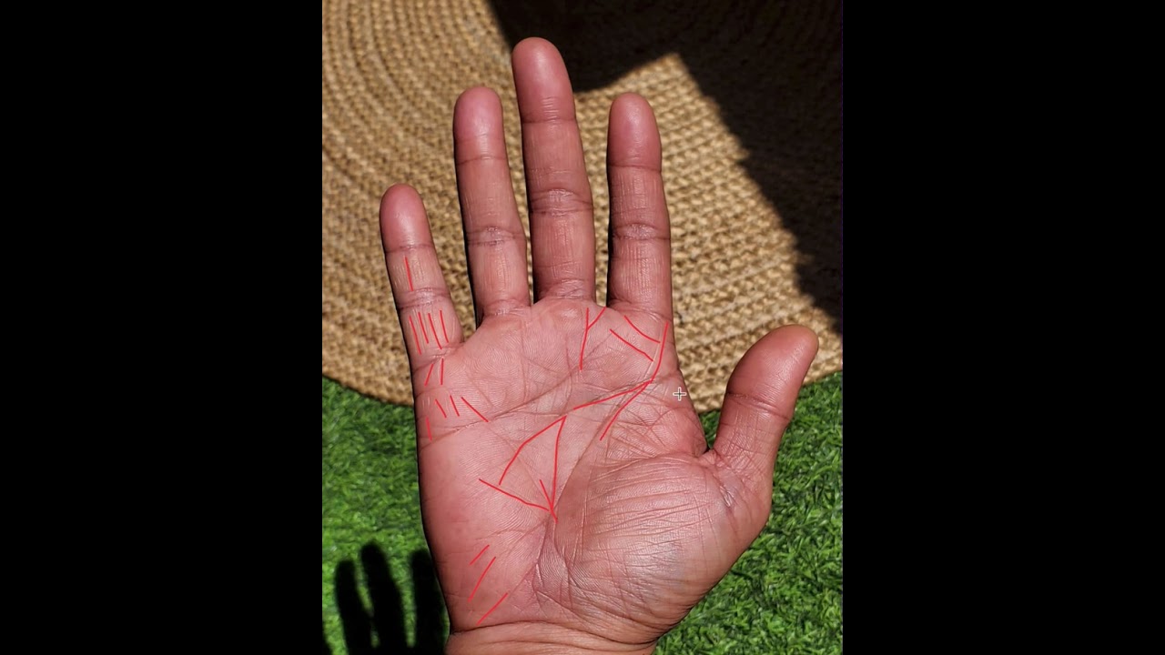 Fish Fate Line in Palm