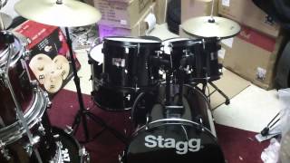 Video thumbnail for STAGG TIM complete DRUM SET Blowout SALE at 247drums by 247drums Boston MA