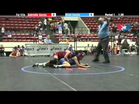 WM 52 KG - FM1 - Gabrielle Garcia (TMWC) vs. Arian Carpio (FW Spartans)