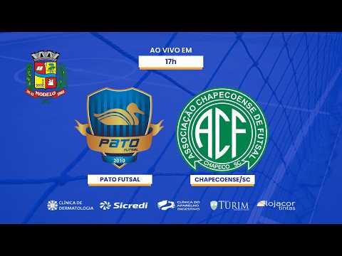 (AO VIVO) PATO FUTSAL X CHAPECOENSE/SC - AMISTOSO DE FUTSAL - 2026