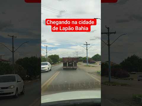 Chegando na cidade de Lapão Bahia #bahia #interior #cidade #lapao