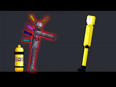 I Turned SCP-096 into an Indestructible Zombie Ragdoll in People Playground Mod Update Gameplay!