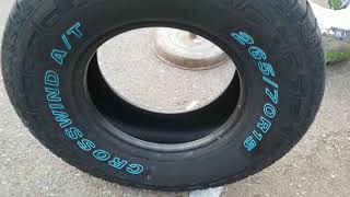 265/70r15 AT linglong
