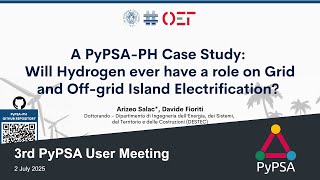 A PyPSA-PH Case Study: Will Hydrogen ever have a role on Grid and Off-grid Island Electrification?