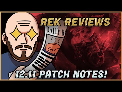 THE KNEEJERK REACTION PATCH?! Pro Coach Reviews 12.11 Patch Notes! [RekNYNE]