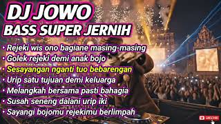 Download lagu DJ JOWO FULL BASS RAPPER HIPHOP - REJEKI WIS ONO BAGIANE MASING MASING mp3