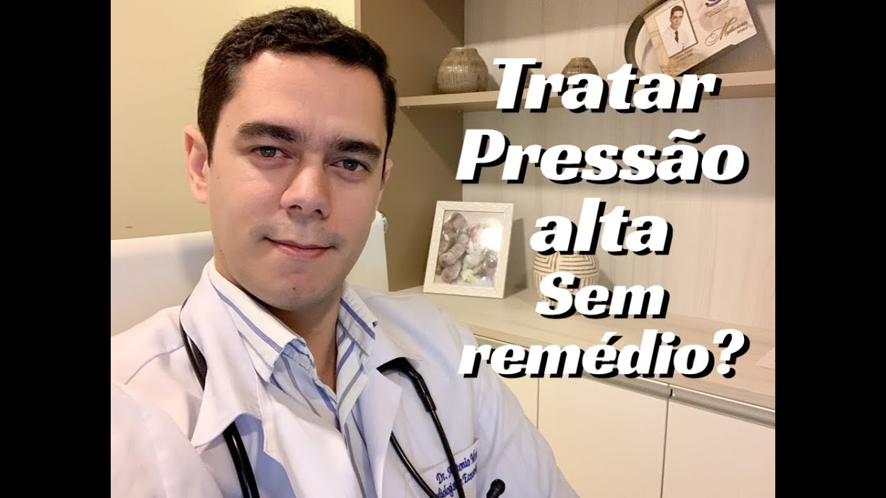 Da para tratar pressão alta (hipertensão) sem remédio?