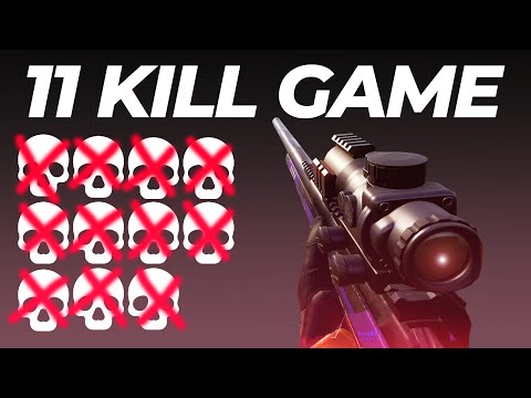 11 Kill SOLO GAME with INSANE SNIPES