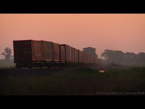 Pacific National 2MA5 Container Train (16/10/2017) - PoathTV Australian Railways