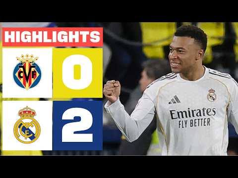 VILLARREAL CF 0 - 2 REAL MADRID | RESUMEN LALIGA EA SPORTS