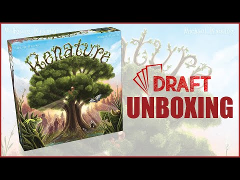 Renature társasjáték unboxing // mi van a dobozban? - :: DRAFT :: Társasjáték vlog