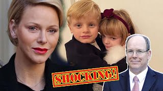 Princess Charlene acknowledges the true father of twins is not Prince Albert video