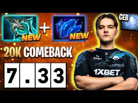 YATORO NEW OP Phantom Lancer FIRST Gameplay with NEW IMBA ITEM - Dota 2 Patch 7.33