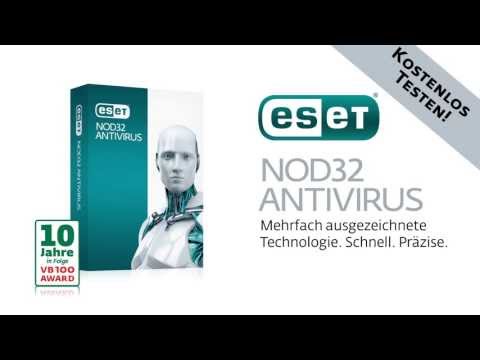 Eset nod32 antivirus software, free demo available