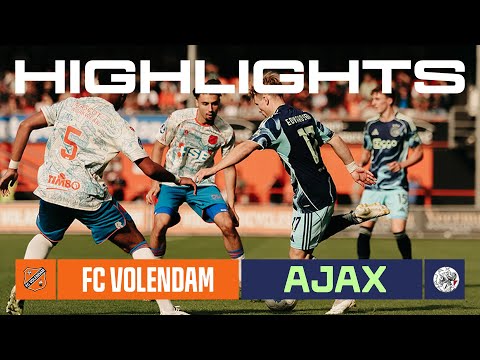 Highlights FC Volendam - Ajax | VriendenLoterij Eredivisie
