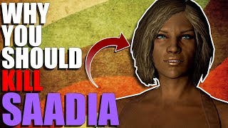 Why You Should Kill Saadia | Hardest Decisions in Skyrim | Elder Scrolls Lore