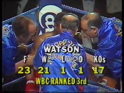 Nigel Benn vs Michael Watson