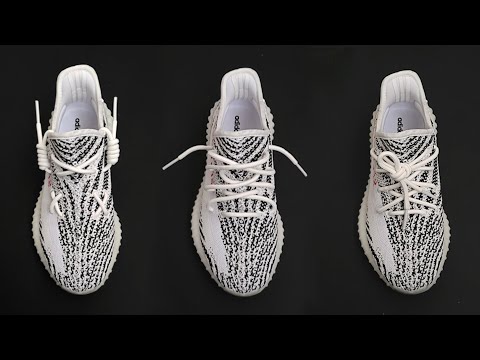10 COOL WAYS HOW TO LACE ADIDAS YEEZY 350 | ADIDAS YEEZY BOOST 350 LACING