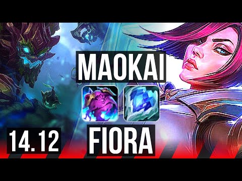 MAOKAI vs FIORA (TOP) | 29k DMG | EUW Diamond | 14.12