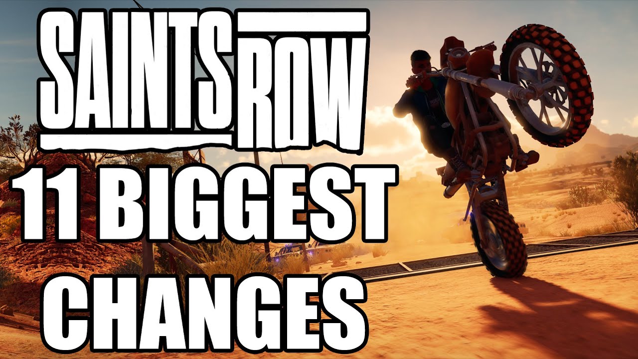 Saints Row - 11 BIGGEST CHANGES