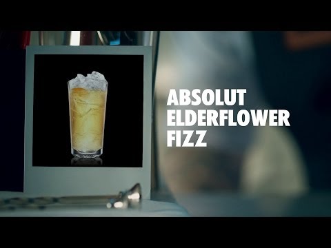 ABSOLUT ELDERFLOWER FIZZ DRINK RECIPE - HOW TO MIX