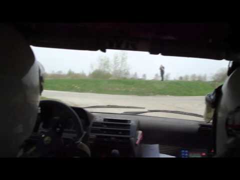 Skierniewickie rajdowanie 2011 - Rajd Lata - On-board Wyszynski / Kaminski - OS 03