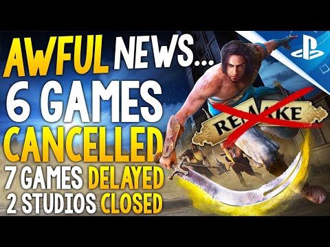 Absolutely AWFUL Gaming News and UPDATES - Tons of Games CANCELLED and DELAYED...