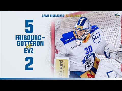 Game Highlights: Fribourg-Gottéron vs EVZ 5:2