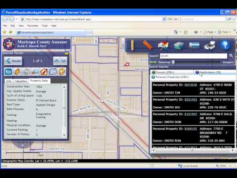Maricopa County Assessor Map