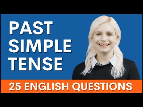 25 Questions Past Simple Tense English Grammar Interview