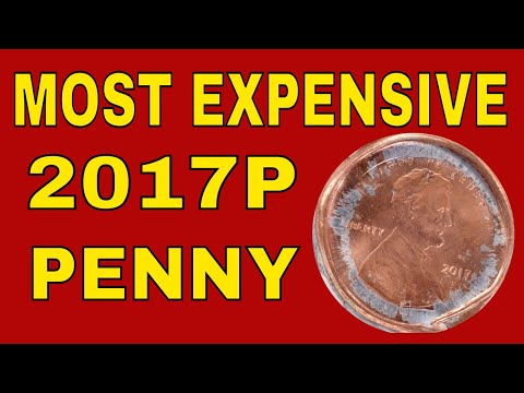 The  most valuable 2017P rare  penny to look for!! Rare pennies worth money!
