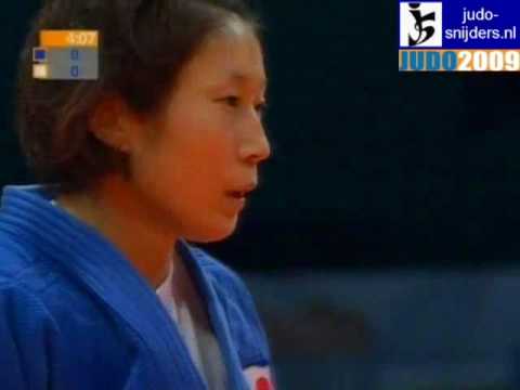 Judo 2009 Rotterdam: Yoshie Ueno (JPN) - Elisabeth Willeboordse (NED) [-63kg] final.