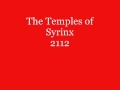 rush 2112 The Temples of Syrinx with lyrics 