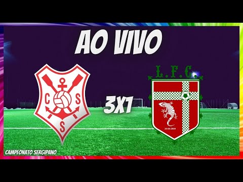 SERGIPE 3x1 LARGATO | AO VIVO | CAMPEONATO SERGIPANO