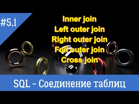 Курс по SQL - урок 5 часть 1 - Соединение таблиц SQL. Виды JOIN.