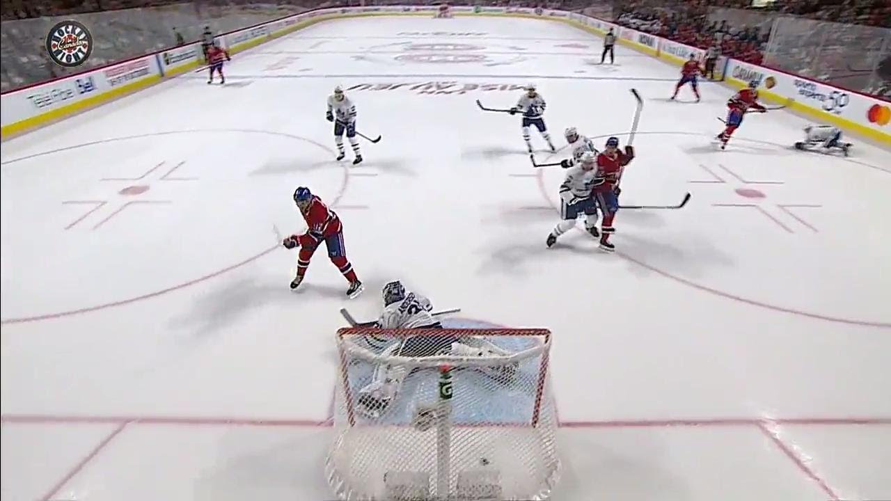 Vidéo: Drouin et un CENTRE BELL BIEN TRISTE....