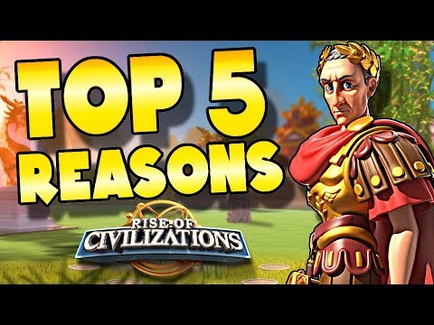 Top 5 Reasons Why NEW Players will Love Rise of Civilizations