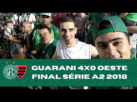 #TBT do Versão | Guarani 4x0 Oeste - Acesso para o Paulistão coroado com goleada e título!