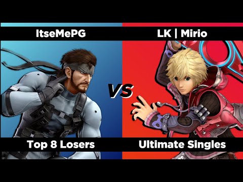 TheReset #7.2 - Top 8 Losers - ItseMePG (Snake) Vs. LK | Mirio (Shulk)