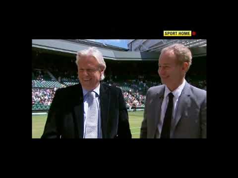 Borg & McEnroe Interview At Wimbledon