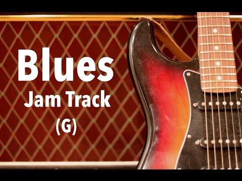 Blues Shuffle Backing Track (G)