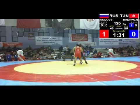 Вехби Эмре-2013 120 кг. Заур Кодоев - Радвен (Тунис)