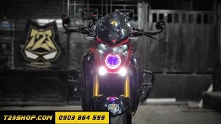 Suzuki Gsx S1000 2016 Độ Đèn Bi Cầu Titan Black Đẹp Mắt Siêu Ngầu | T23Shop.com Cần Thơ